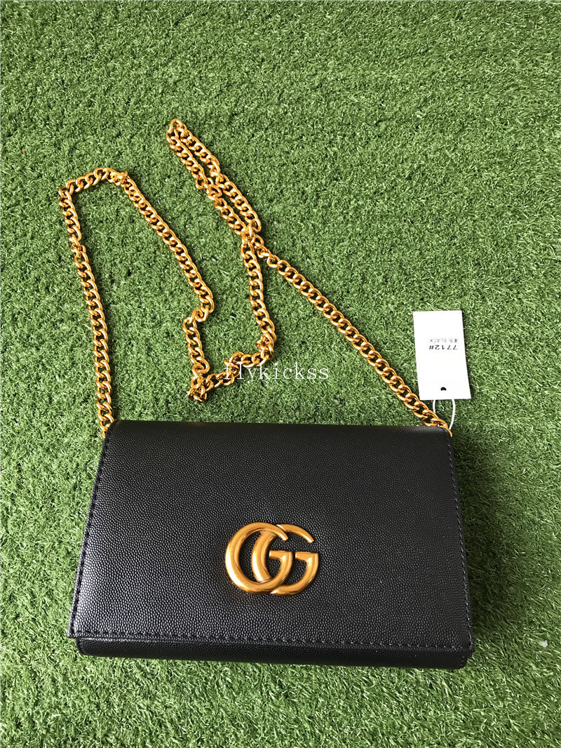 GC Black Shoulder Bag